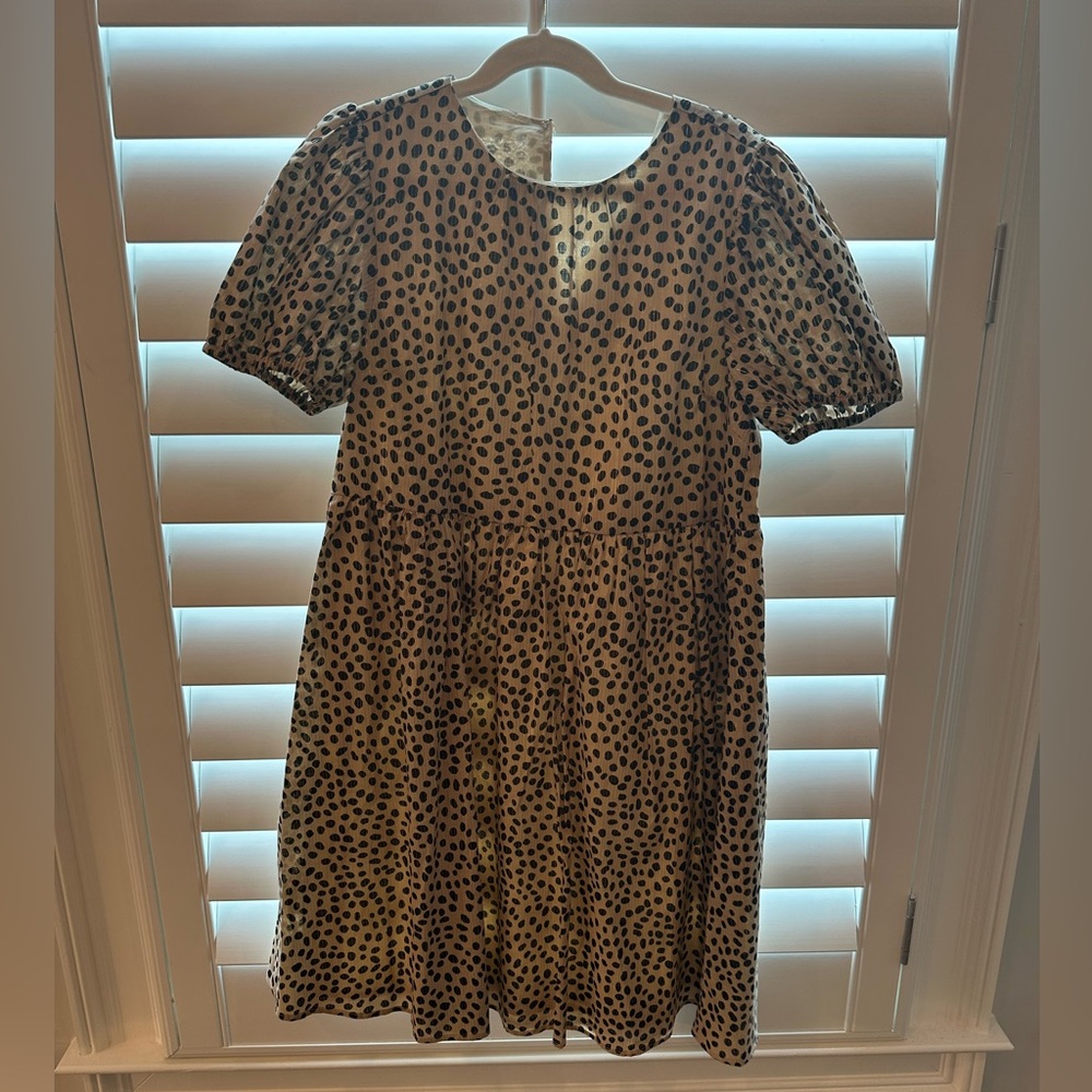 Jcrewcuts Leopard dress